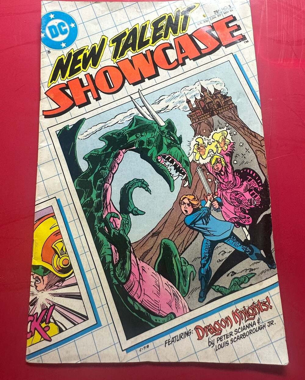 New Talent Showcase #5 (May 1984) Featuring Dragon Knights